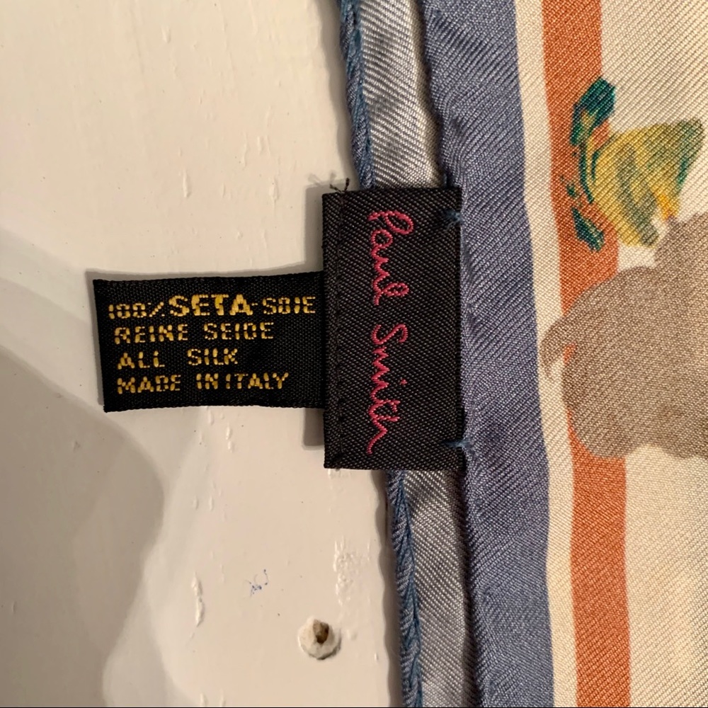 Paul Smith silk scarf - Picture 4 of 4